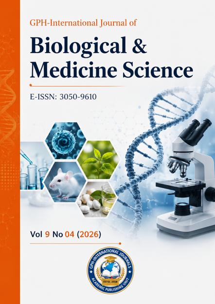 Issue Cover GPH-International Journal of Biological & Medicine Science (E-ISSN: 3050-9610)